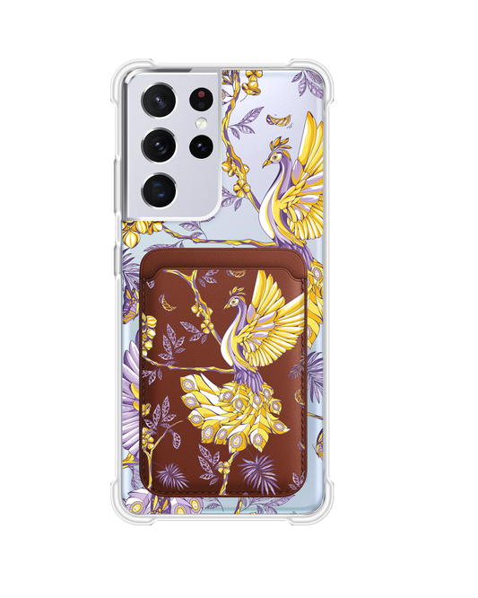 เคสกระเป๋าสตางค์แม่เหล็กสำหรับ Android - Peacock 3.0