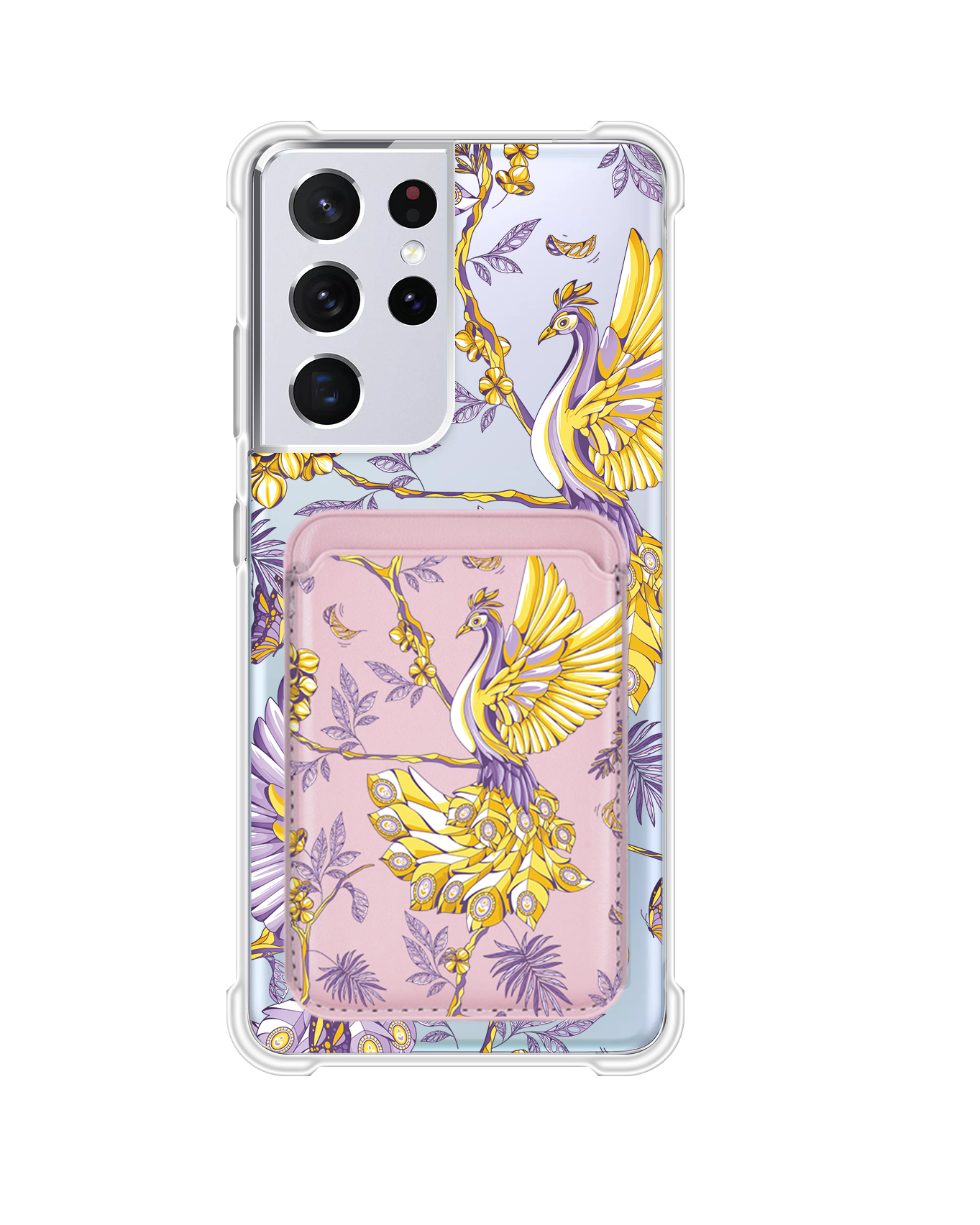Android Magnetic Wallet Case - Peacock 3.0