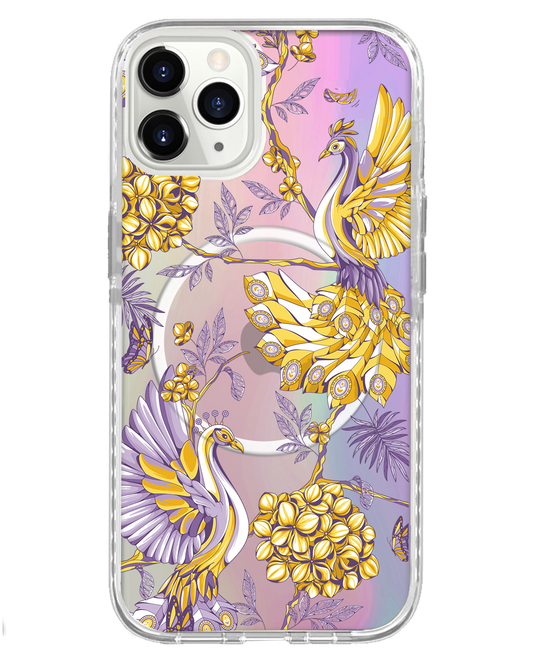 واقي خلفي لهاتف iPhone Holo - Peacock 3.0