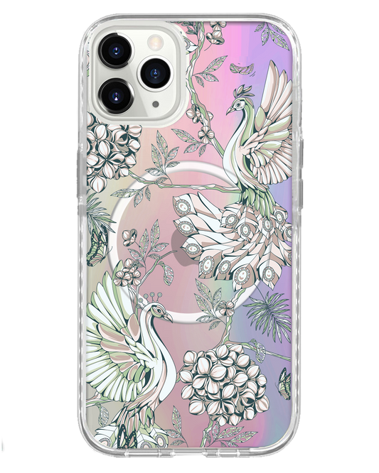 واقي خلفي لهاتف iPhone Holo - Peacock 4.0