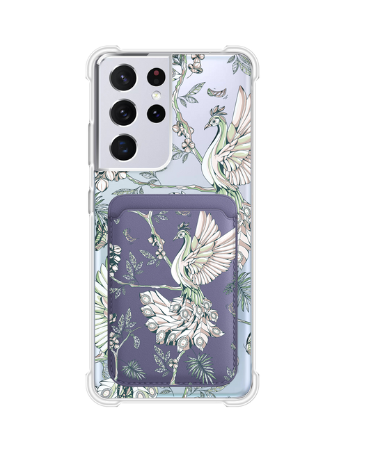 เคสกระเป๋าสตางค์แม่เหล็กสำหรับ Android - Peacock 4.0