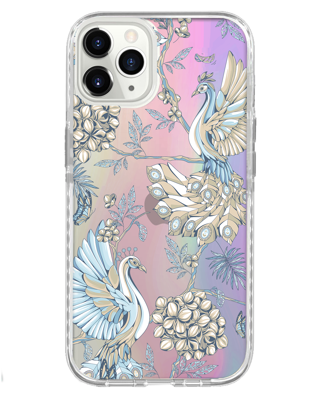 واقي خلفي لهاتف iPhone Holo - Peacock 5.0