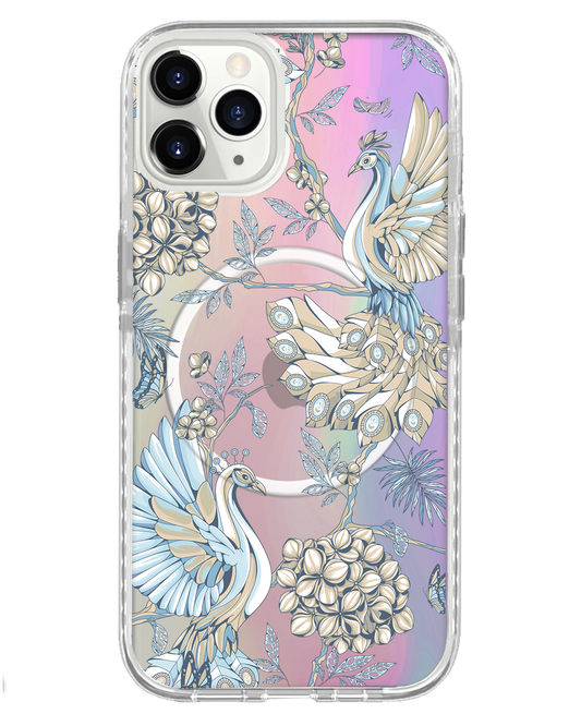 واقي خلفي لهاتف iPhone Holo - Peacock 5.0