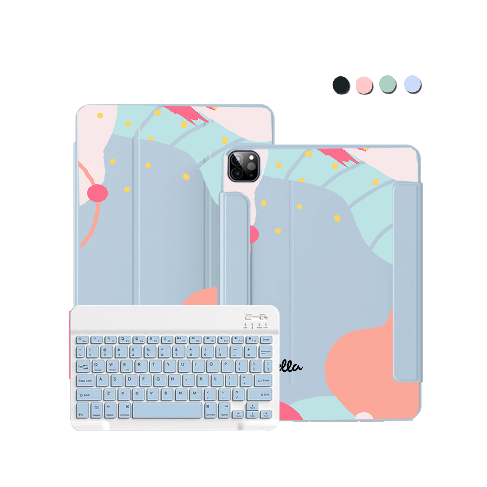 ฝาพับคีย์บอร์ดไร้สายสำหรับ iPad / Android - Piccadilly