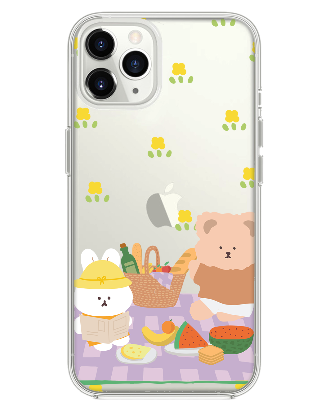 iPhone Rearguard Hybrid - สี Picnic Bear Lilac