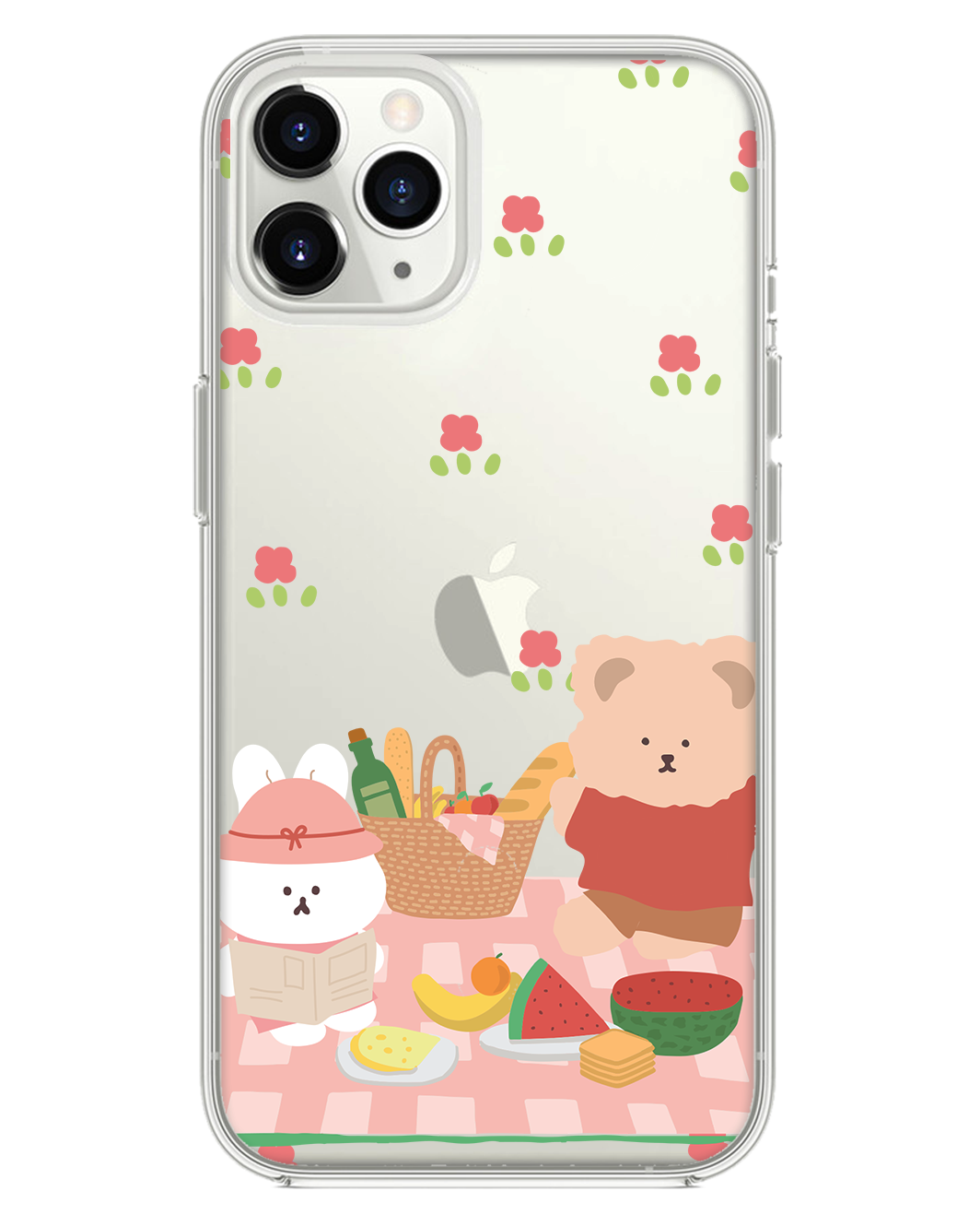 iPhone Rearguard Hybrid - สี Picnic Bear Pink