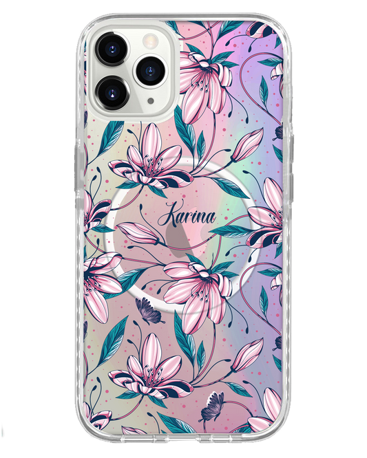 iPhone Rearguard Holo - สีชมพูทิวลิป