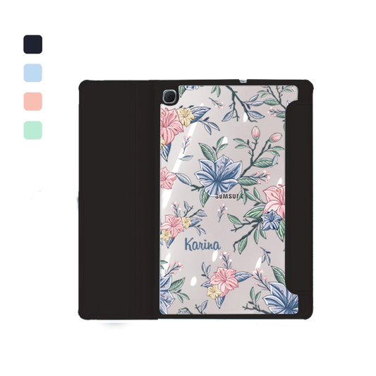 Android Tab Flipcover - Pink & Blue Florals