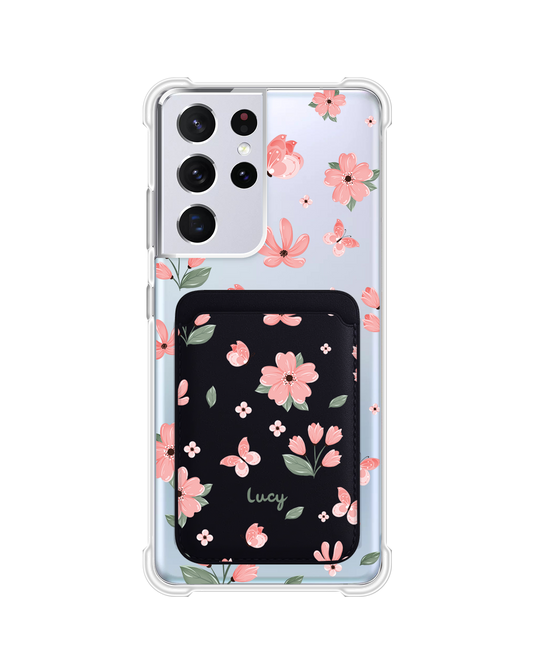 เคสกระเป๋าสตางค์แม่เหล็ก Android - Pink Delight