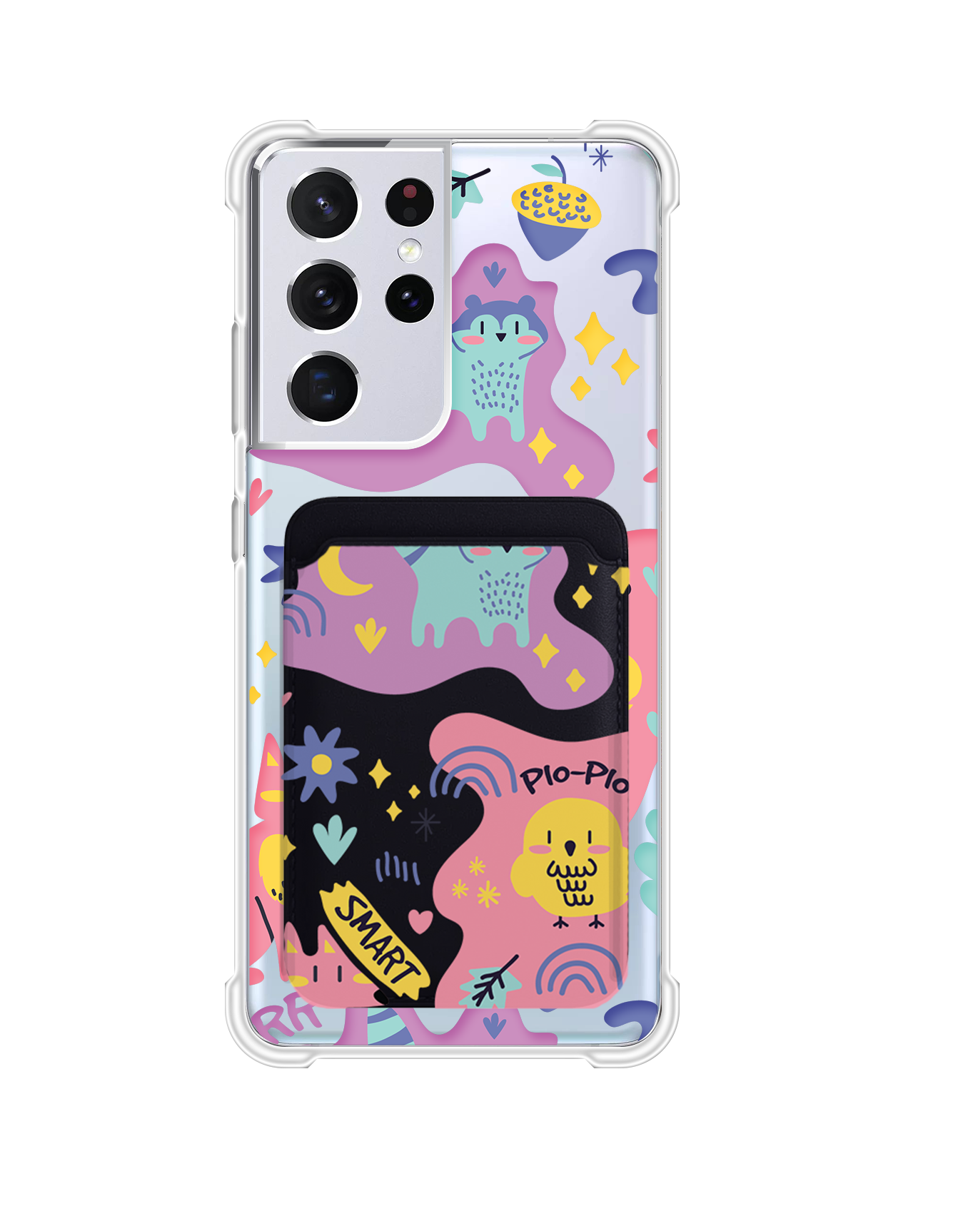 Android Magnetic Wallet Case - Pio n Friends