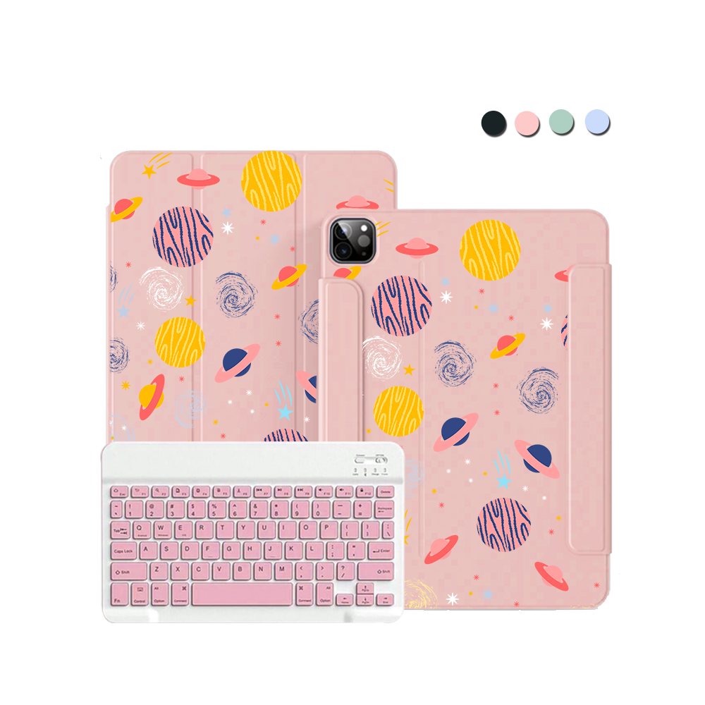 ฝาพับคีย์บอร์ดไร้สายสำหรับ iPad / Android Tab - Planetarium 2.0
