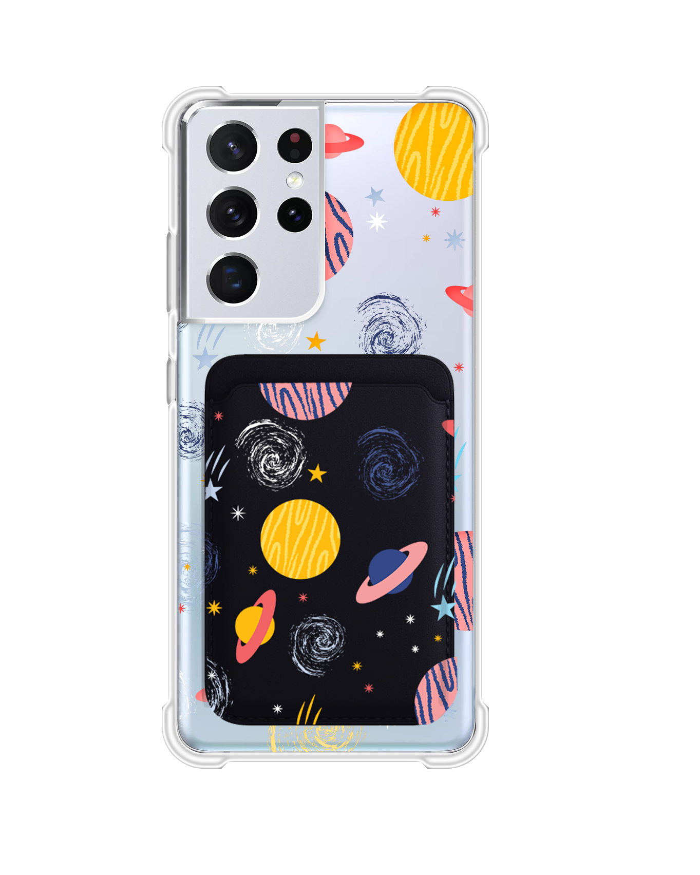 Android Magnetic Wallet Case - Planetarium 2.0