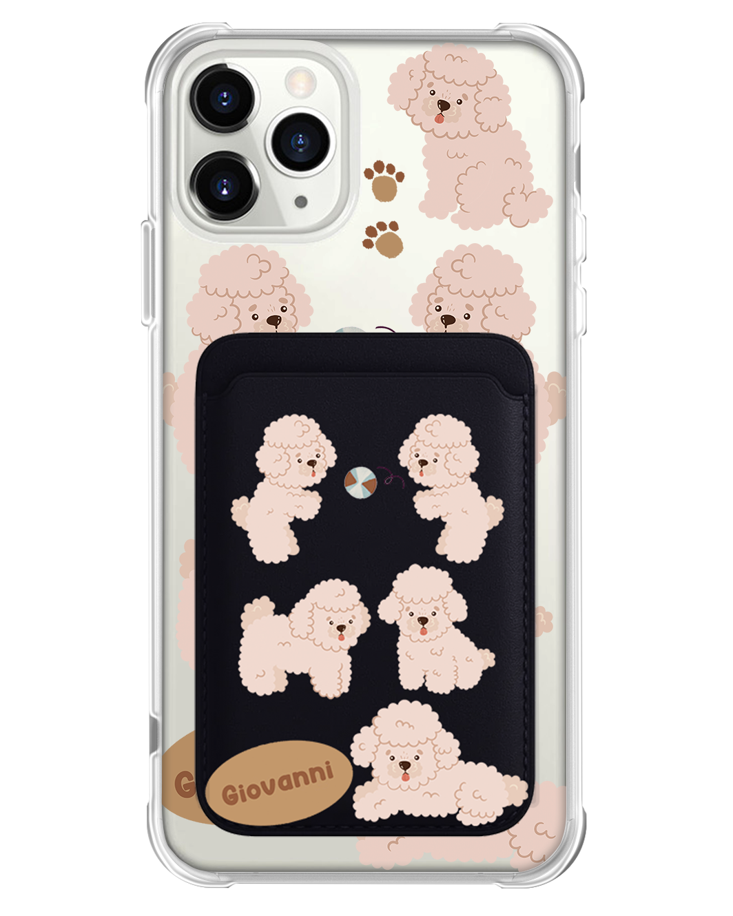 iPhone Magnetic Wallet Case - Poodle Squad 2.0
