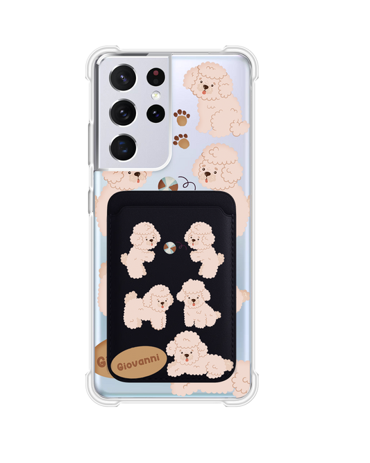 เคสกระเป๋าสตางค์แม่เหล็กสำหรับ Android - Poodle Squad 2.0