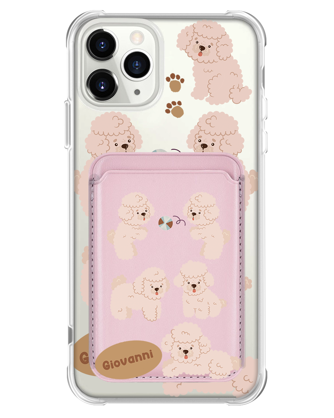 iPhone Magnetic Wallet Case - Poodle Squad 2.0
