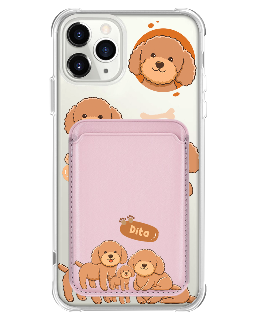 iPhone Magnetic Wallet Case - Poodle Squad 4.0