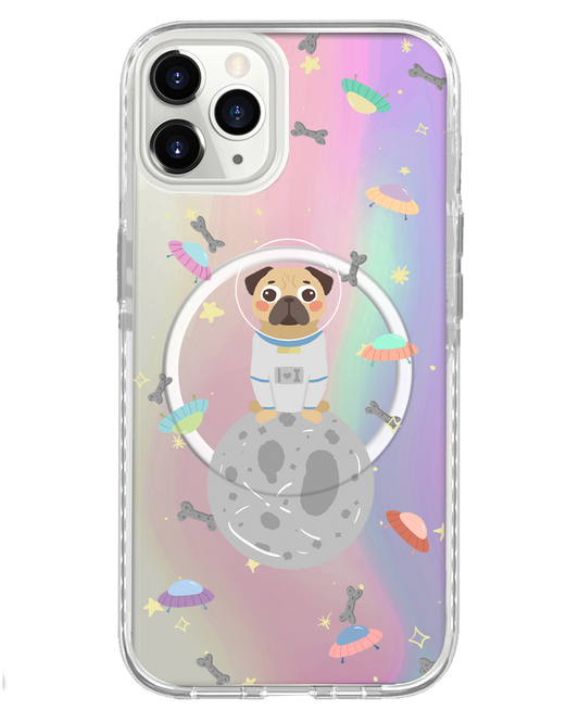 iPhone Rearguard Holo - Pugstronaut