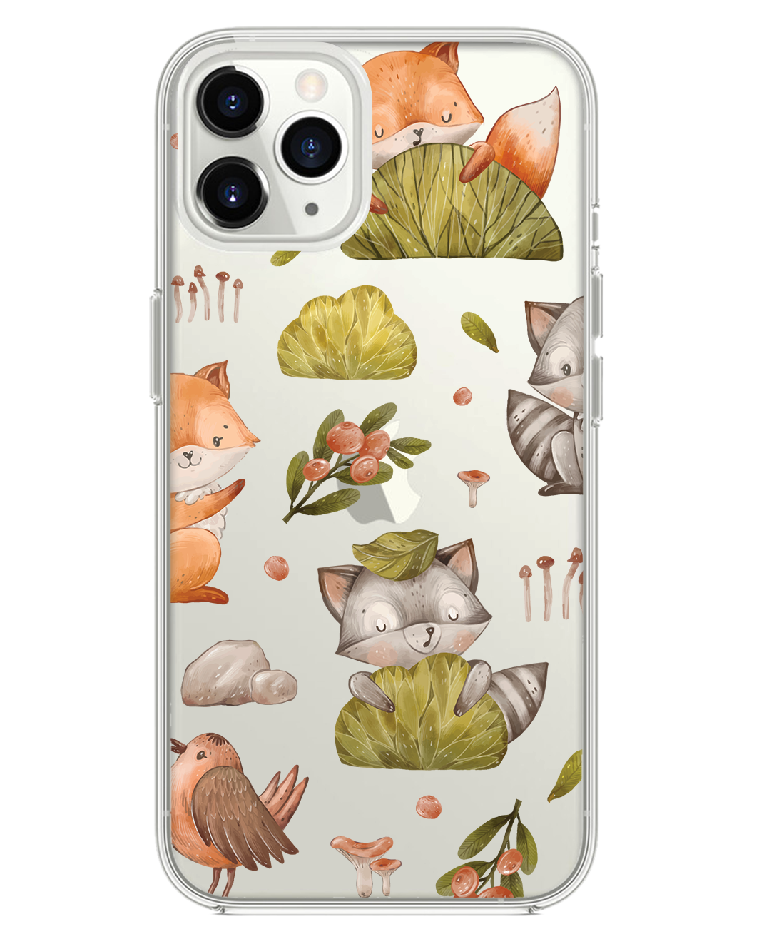 iPhone Rearguard Hybrid - แรคคูนและผองเพื่อน