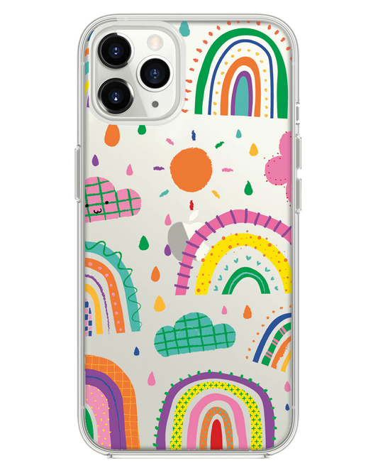 واقي خلفي هجين لجهاز iPhone - قوس قزح