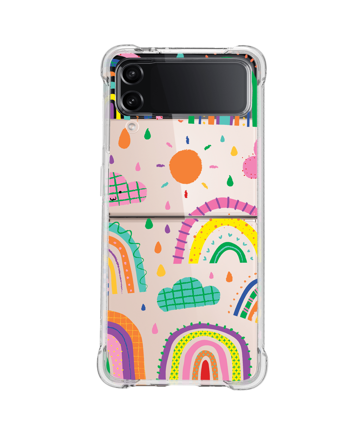 Android Flip / Fold Rearguard Hybrid - Rainbow