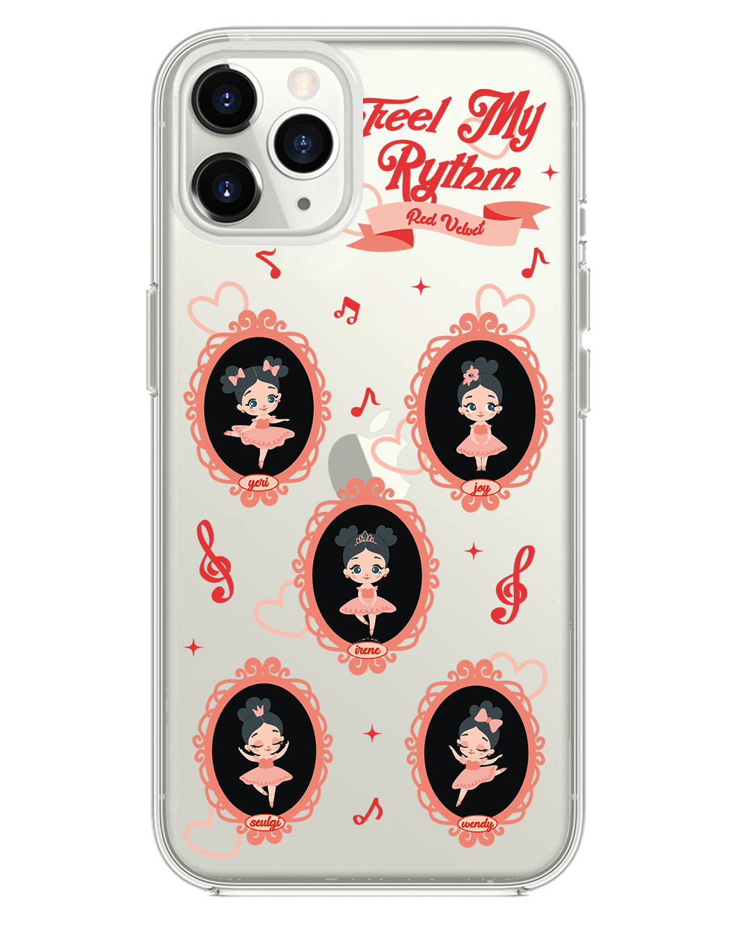 iPhone Rearguard Hybrid - Red Velvet Feel My Rhythm