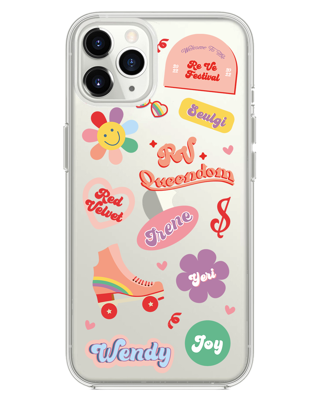 iPhone Rearguard Hybrid - Red Velvet Sticker Pack