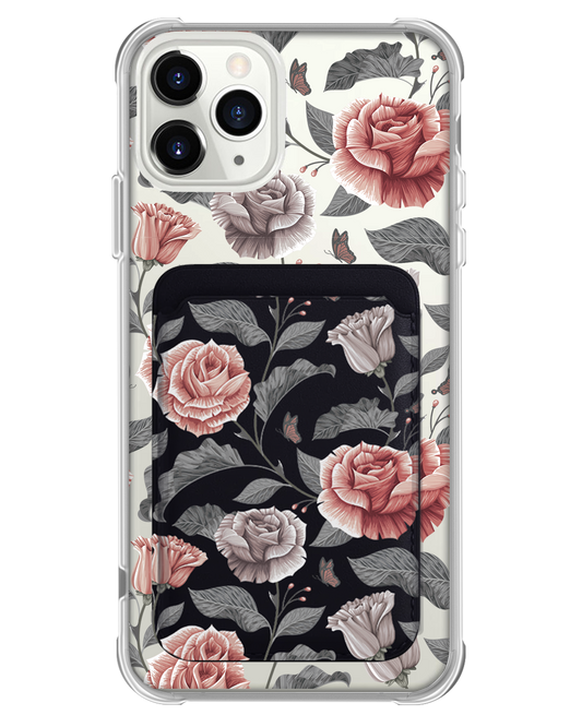 حافظة محفظة مغناطيسية للآيفون - روزي