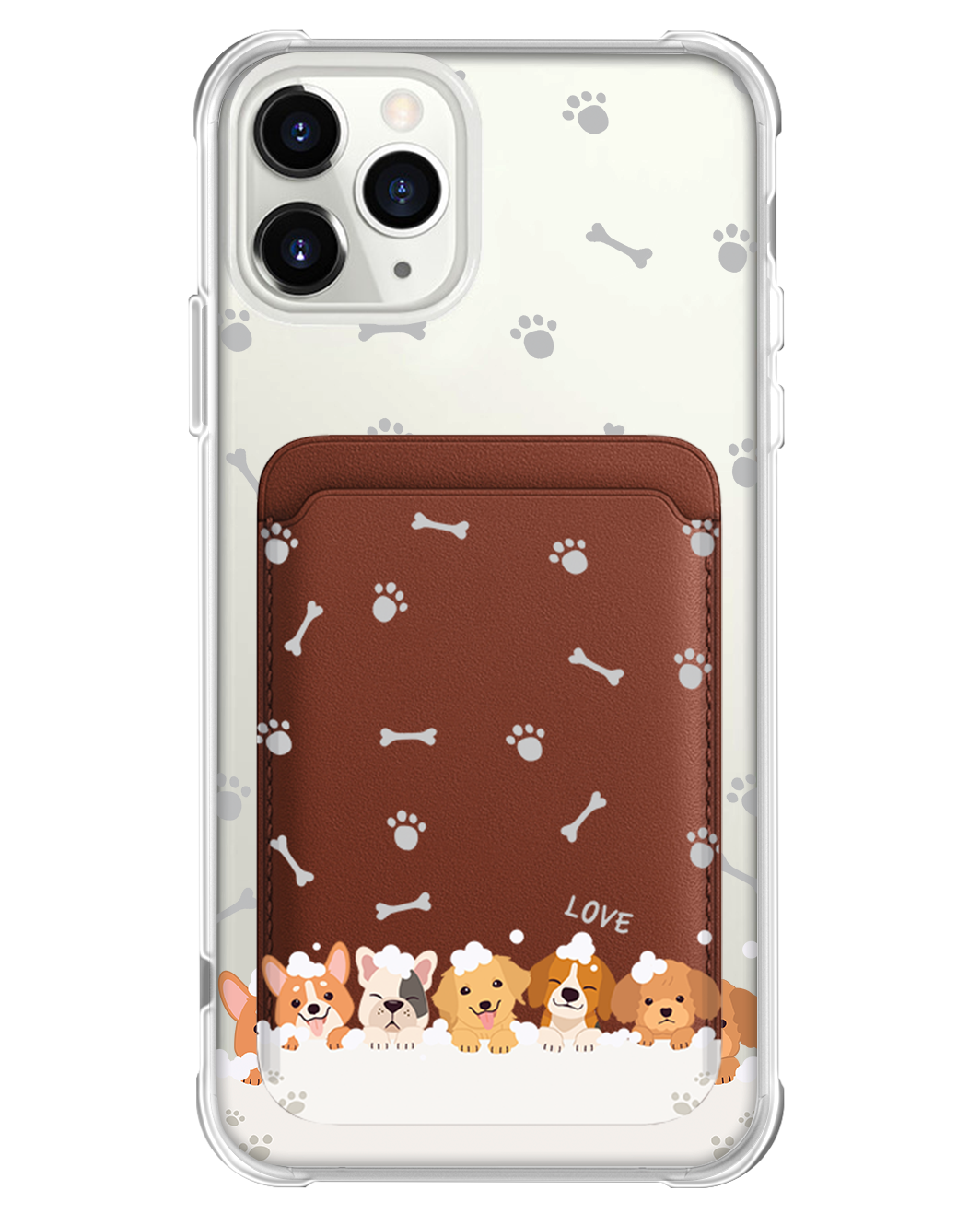 iPhone Magnetic Wallet Case - Ruff Family 2.0