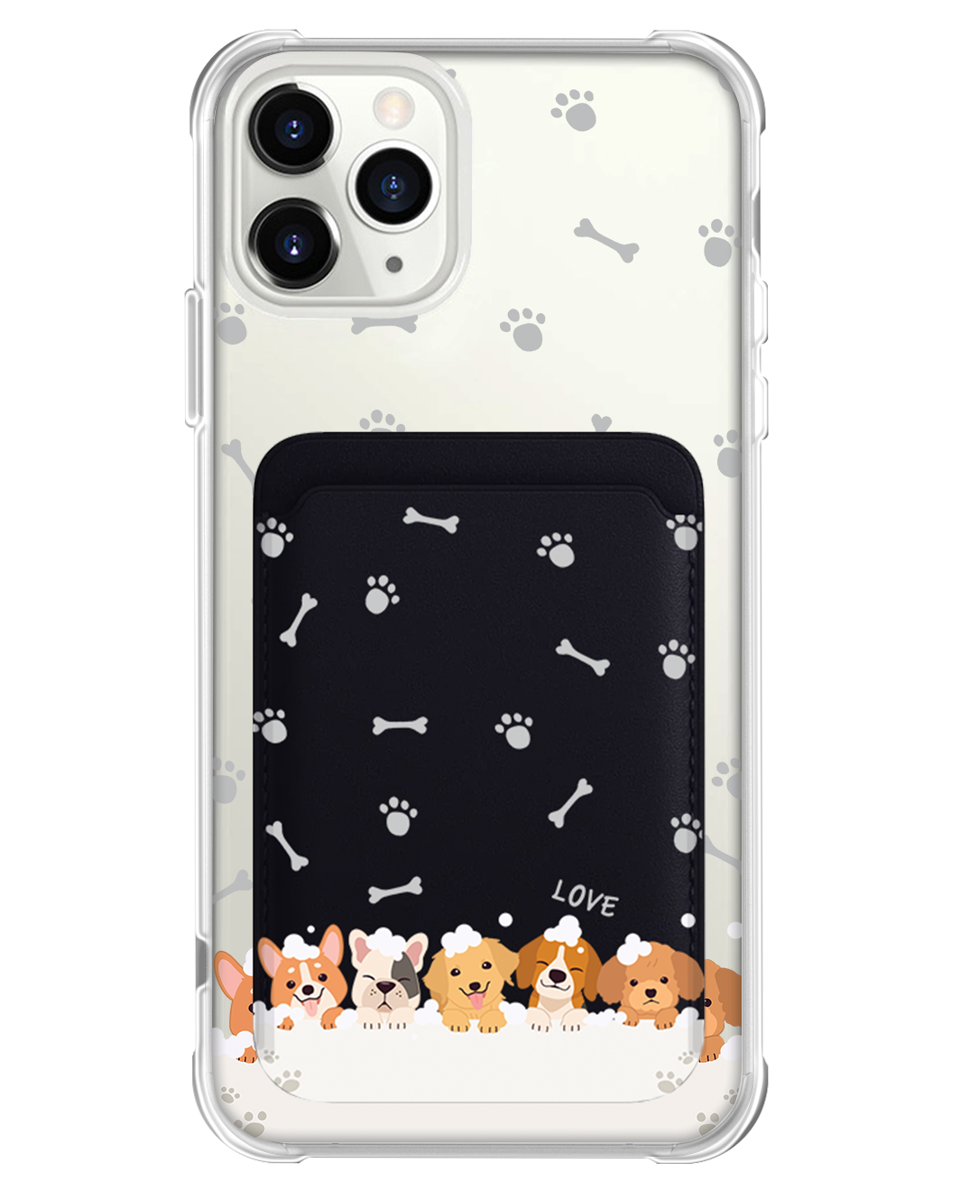 iPhone Magnetic Wallet Case - Ruff Family 2.0