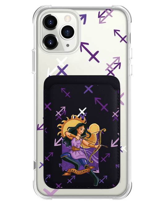 حافظة محفظة مغناطيسية للآيفون - برج القوس