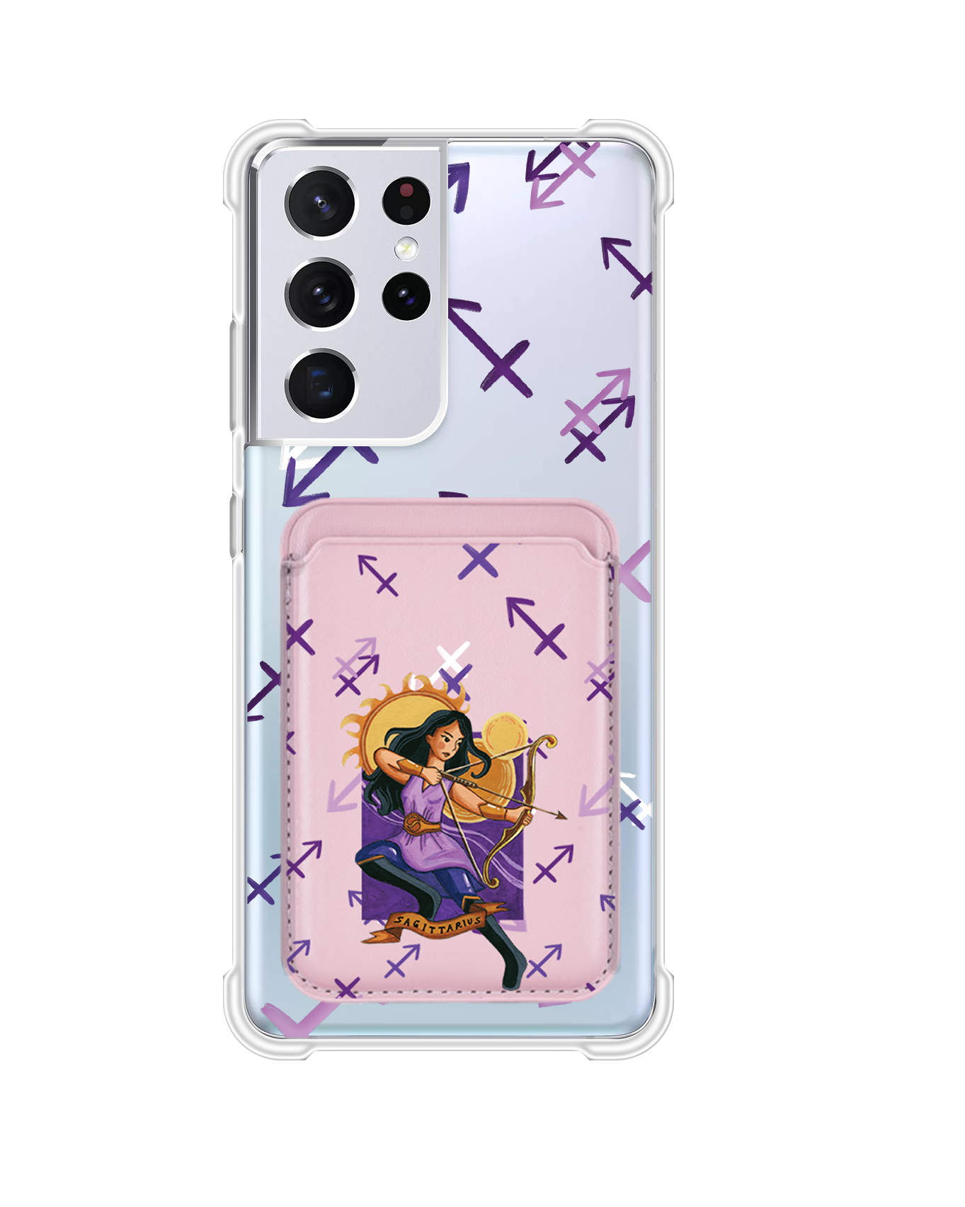 Android Magnetic Wallet Case - Sagitarius