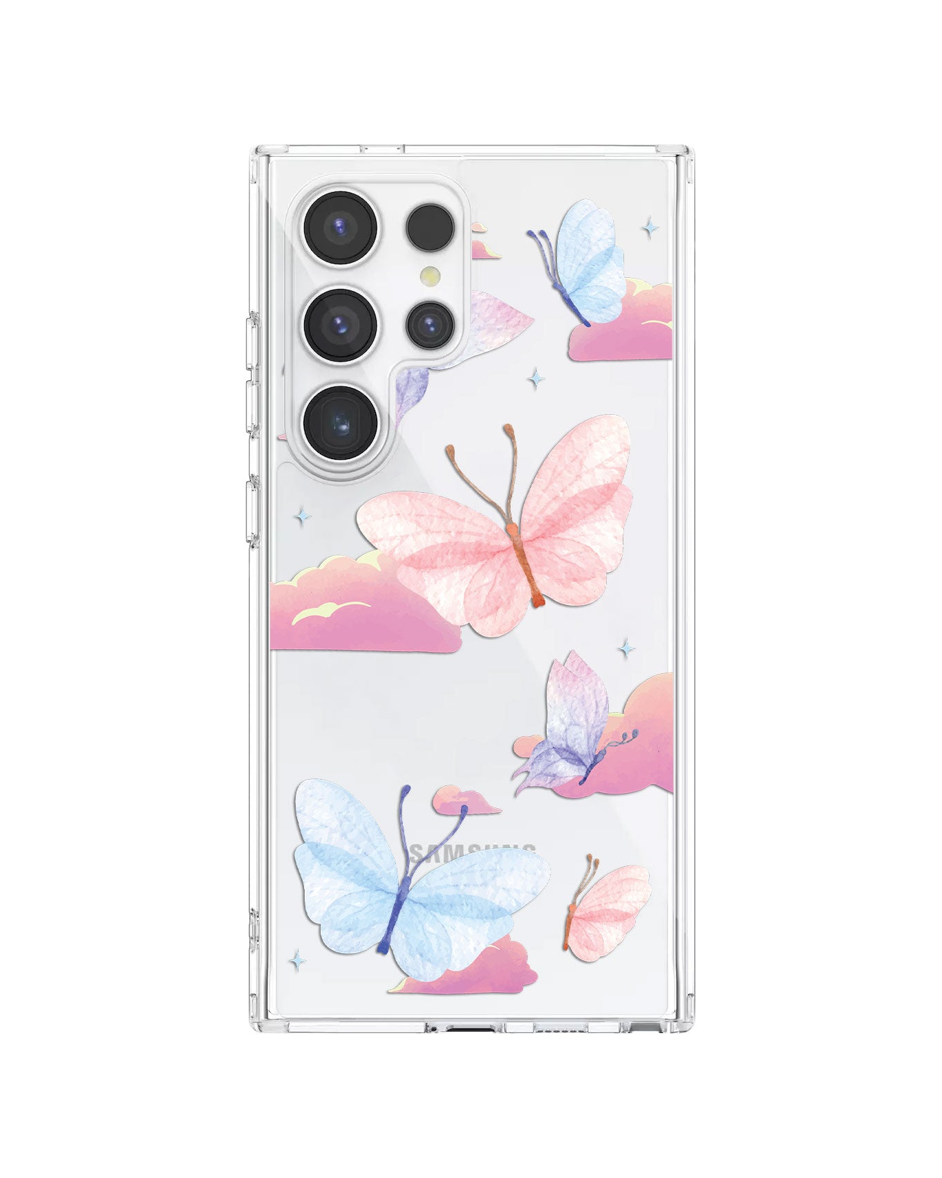 Android Rearguard Hybrid - Butterfly & Clouds