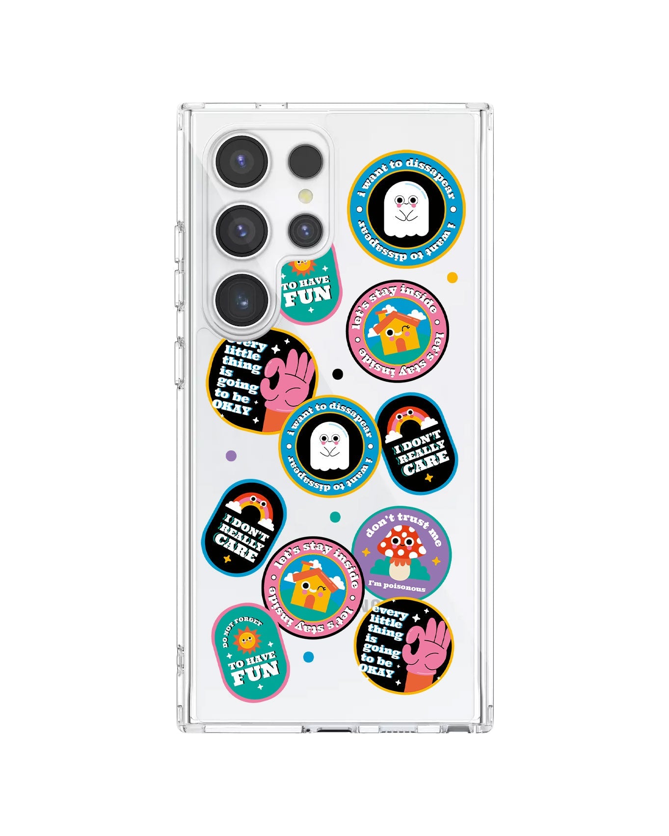 Android Rearguard Hybrid - Monster Sticker Pack