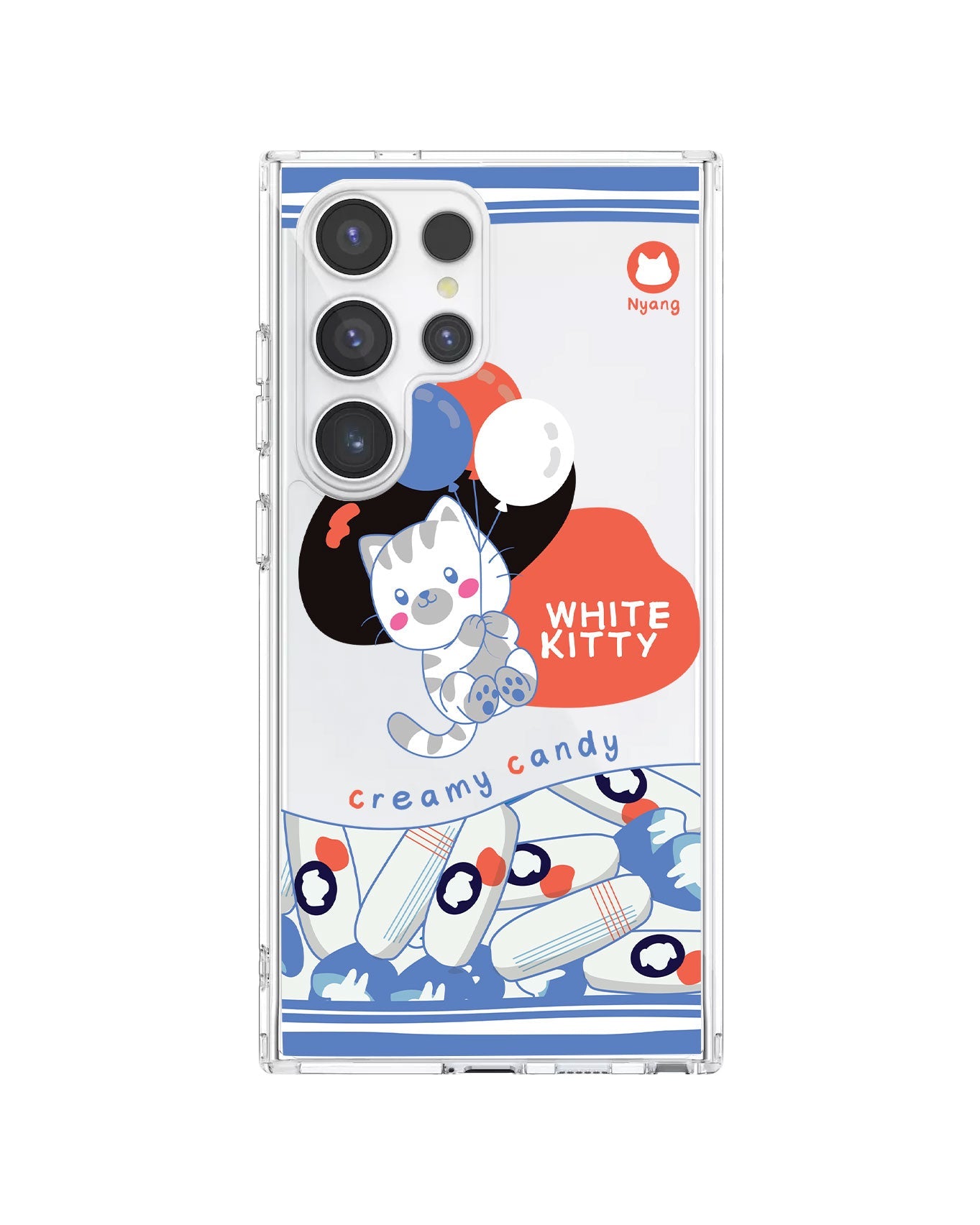 Android Rearguard Hybrid - White Kitty