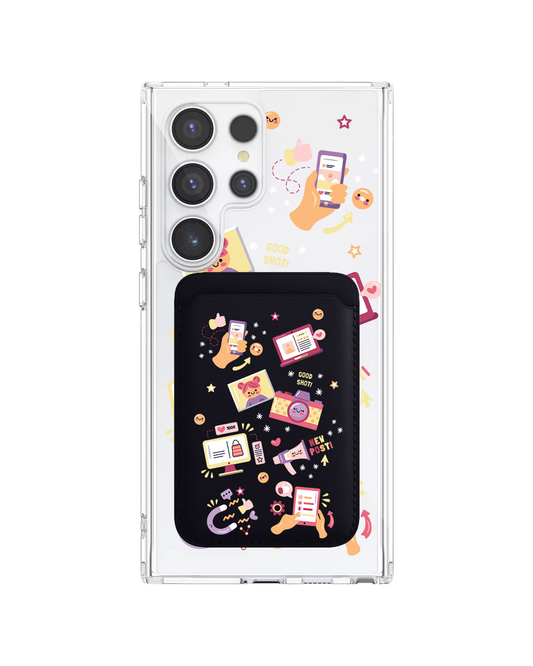 Android Magnetic Wallet Case - Content Creator