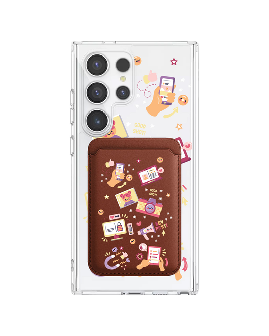 Android Magnetic Wallet Case - Content Creator