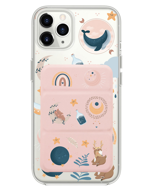 เคสแบบพับสามทบแม่เหล็กสำหรับ iPhone - สไตล์โบฮีเมียน