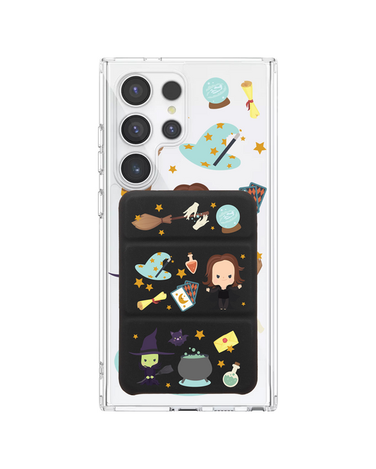 Android Magnetic Trifold Wallet Case - Little Hogwarts