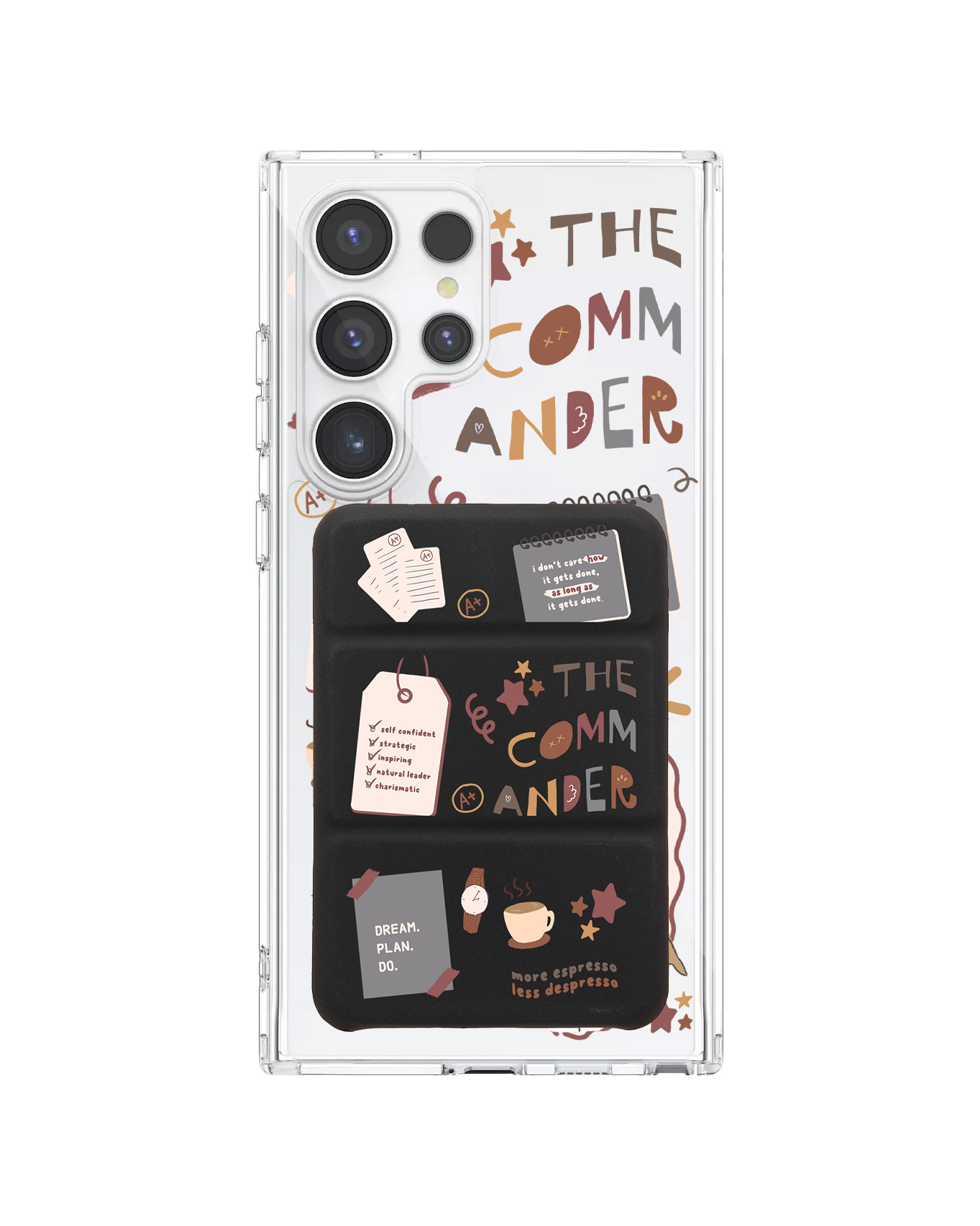 เคสกระเป๋าสตางค์พับสามทบแบบแม่เหล็กสำหรับ Android - ENTJ