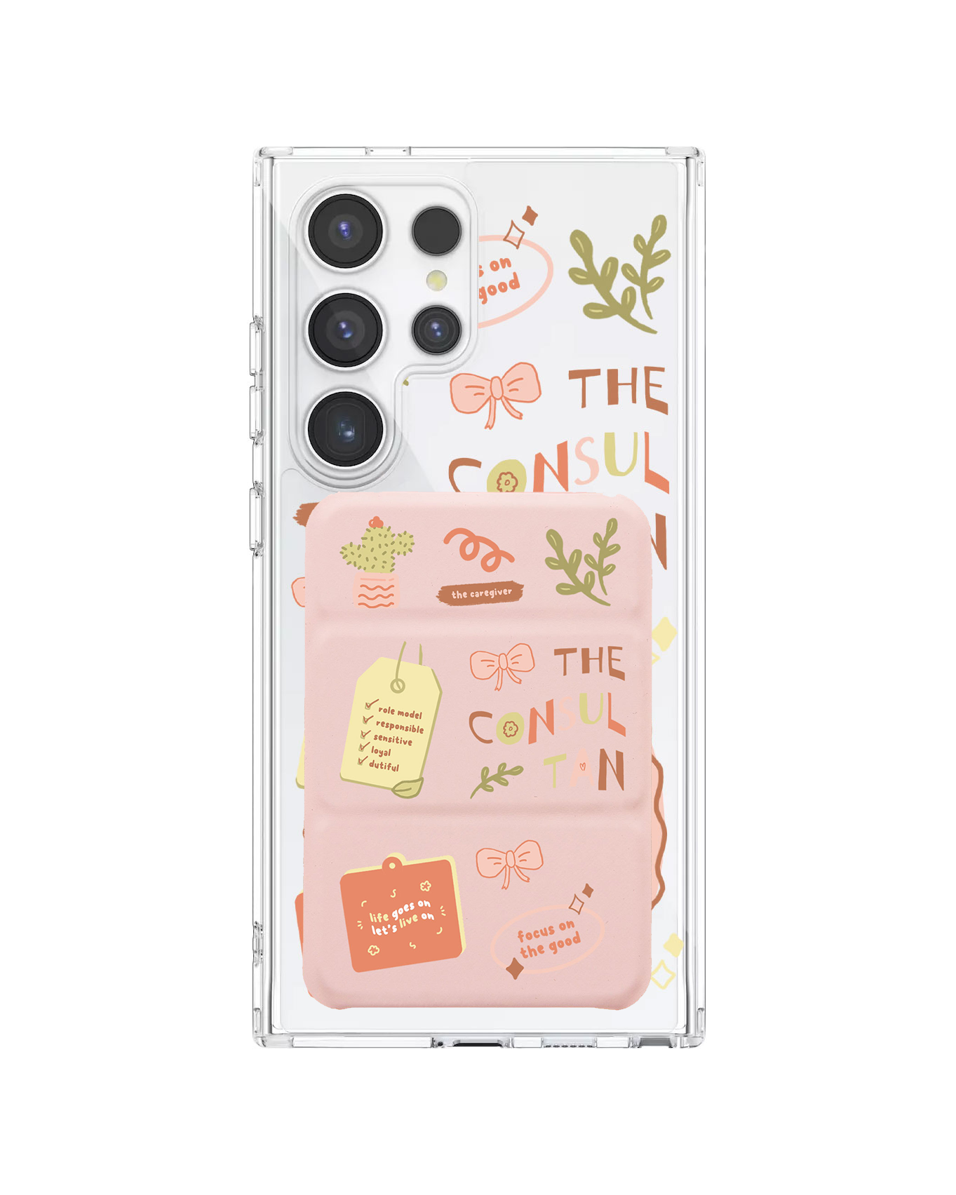 เคสกระเป๋าสตางค์พับสามทบแบบแม่เหล็กสำหรับ Android - ESFJ