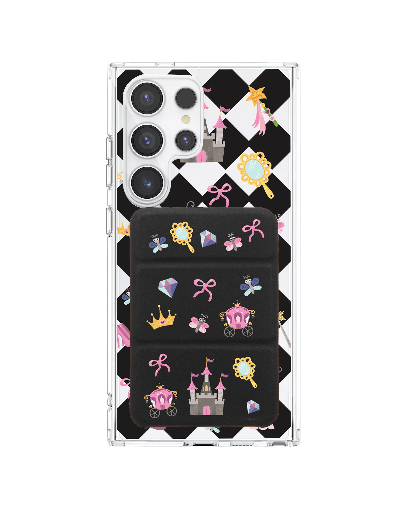 เคสกระเป๋าสตางค์พับสามทบแบบแม่เหล็กสำหรับ Android - Little Princess