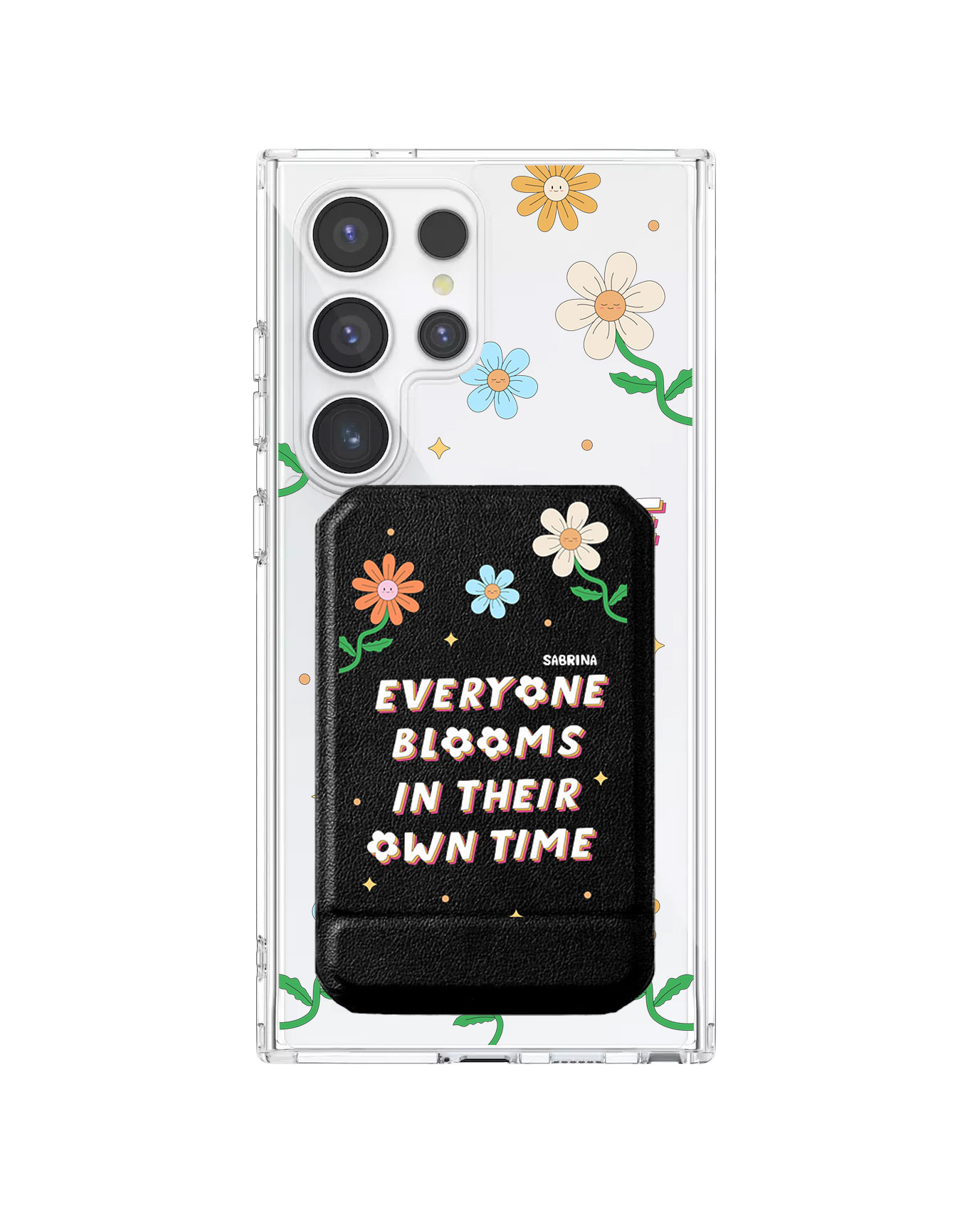 Android Magnetic Multifold Wallet - Blooms