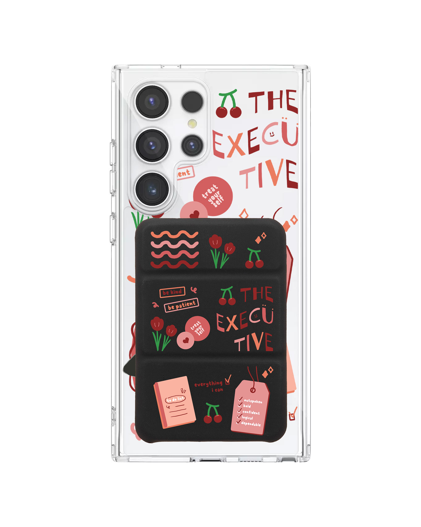 เคสกระเป๋าสตางค์พับสามทบแบบแม่เหล็กสำหรับ Android - ESTJ