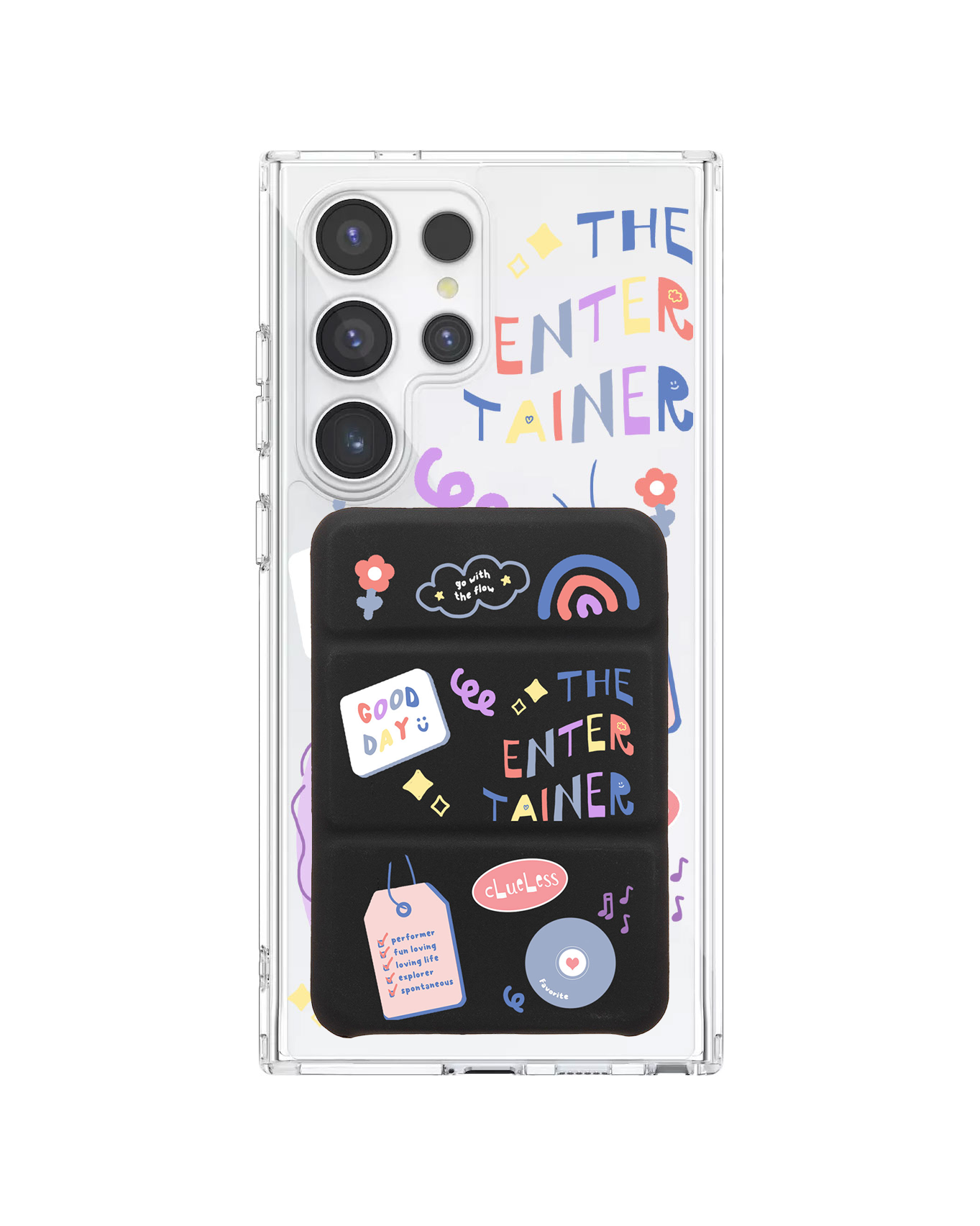 เคสกระเป๋าสตางค์พับสามทบแบบแม่เหล็กสำหรับ Android - ESFP