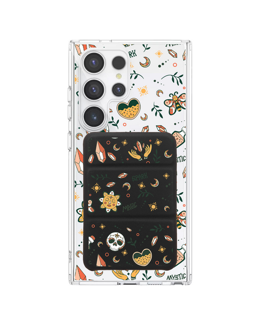 Android Magnetic Trifold Wallet Case - Mystic