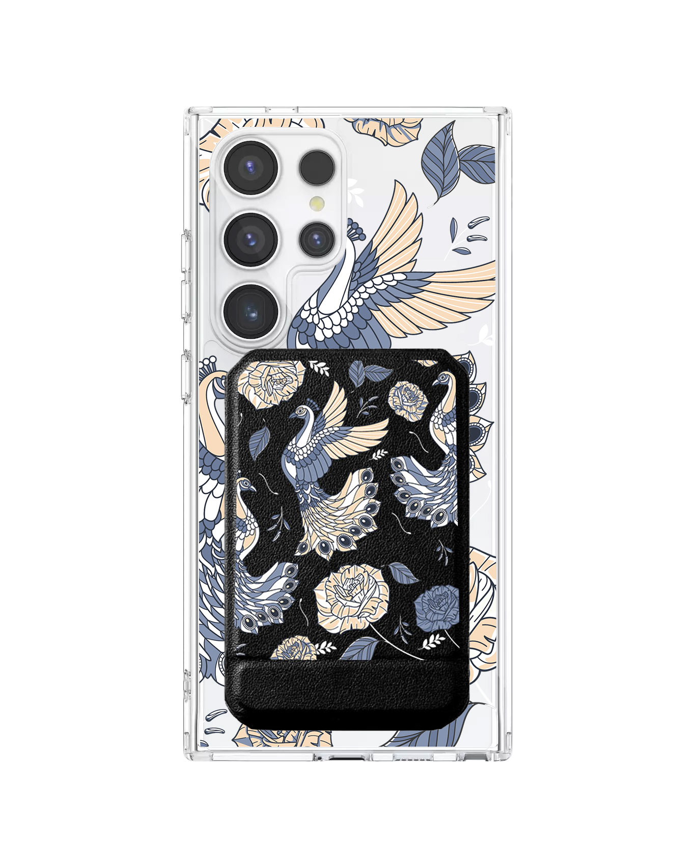 Android Magnetic Multifold Wallet - Bird of Paradise 6.0