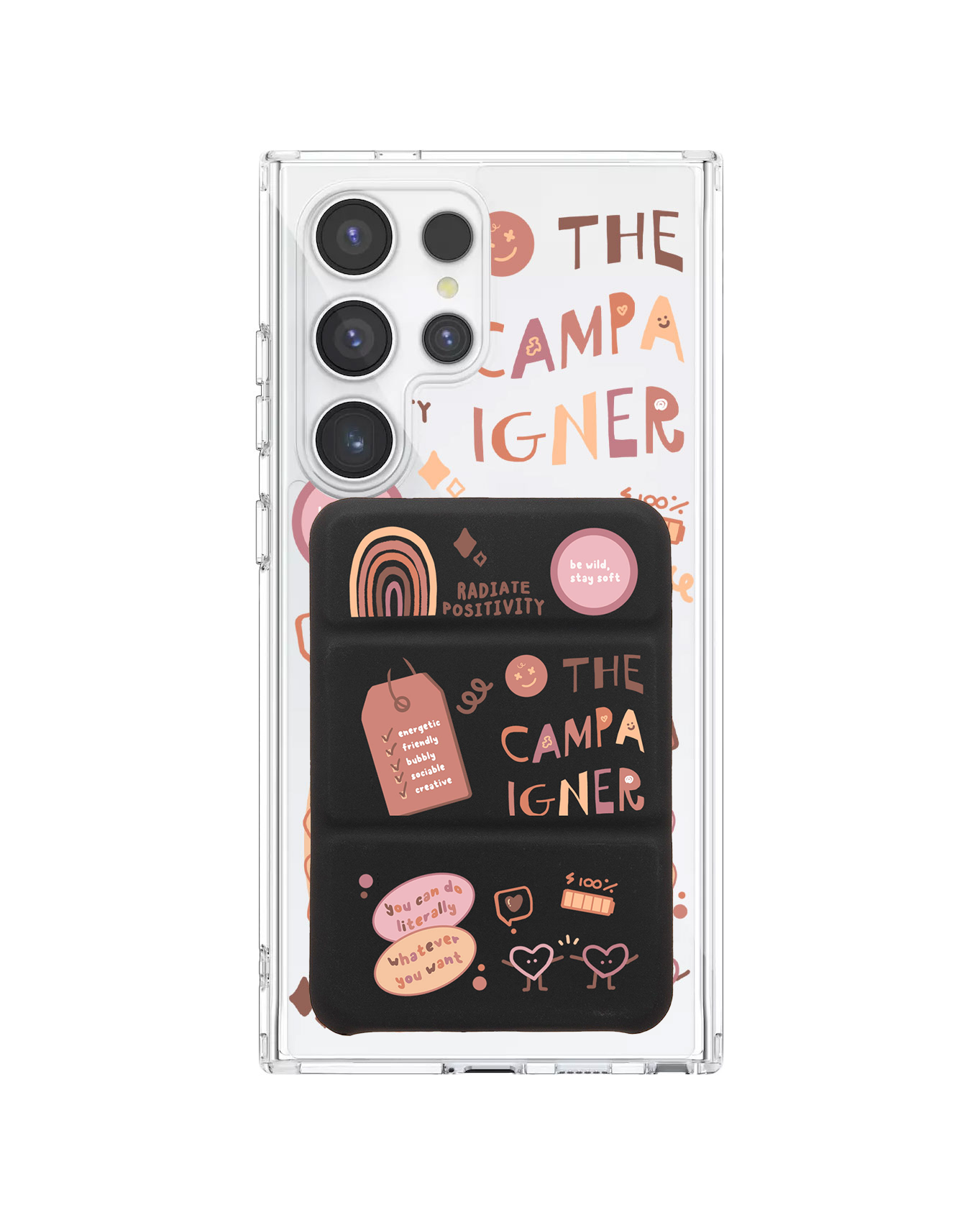 เคสกระเป๋าสตางค์พับสามทบแบบแม่เหล็กสำหรับ Android - ENFP