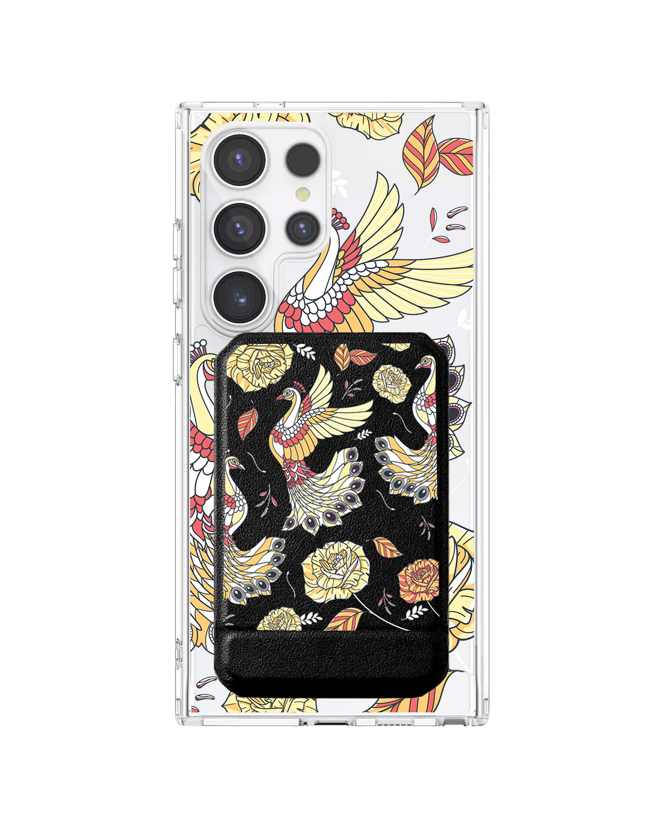 Android Magnetic Multifold Wallet - Bird of Paradise 5.0