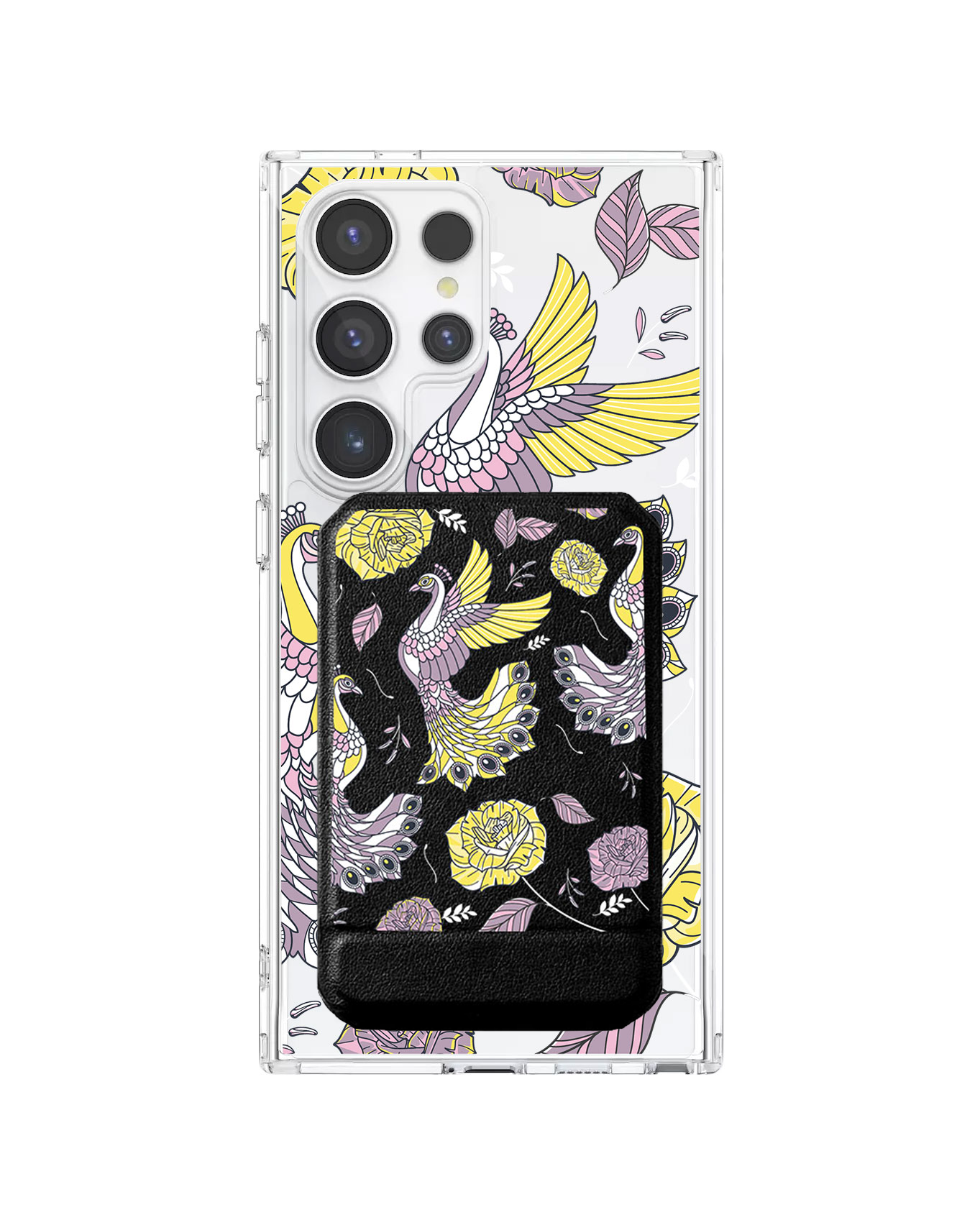 Android Magnetic Multifold Wallet - Bird of Paradise 4.0