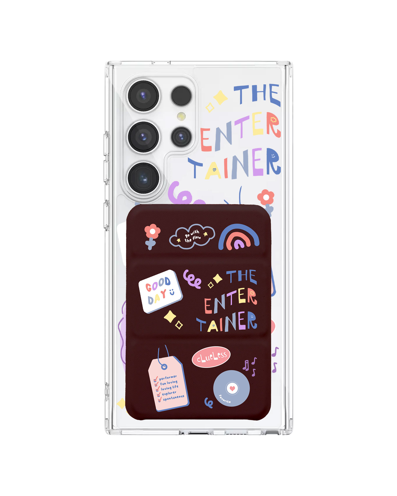 เคสกระเป๋าสตางค์พับสามทบแบบแม่เหล็กสำหรับ Android - ESFP